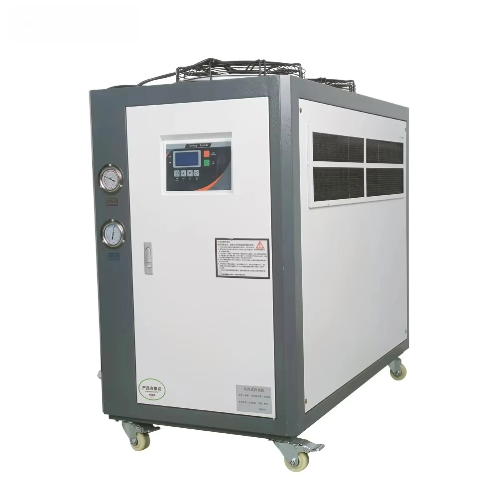 Industrial Water Cooled Chiller 5HP 8HP 10HP 20HP Air Cooled Cooler Chiller For Sale