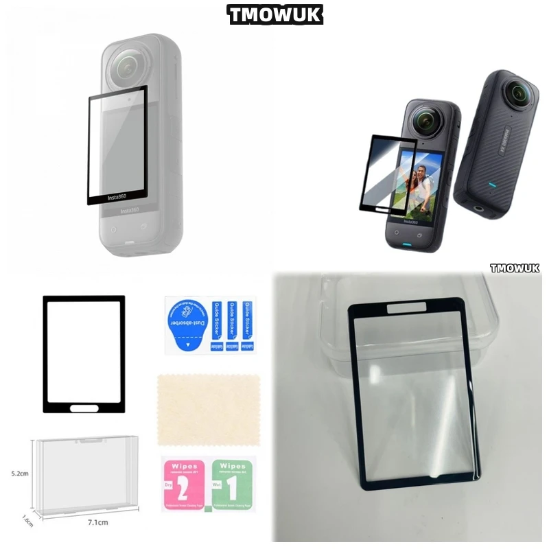 

Screen Film For Insta360 X3 X4 X5 GPS 3D Flexible Anti - Scratch PMMA Full Cover Curved Protector