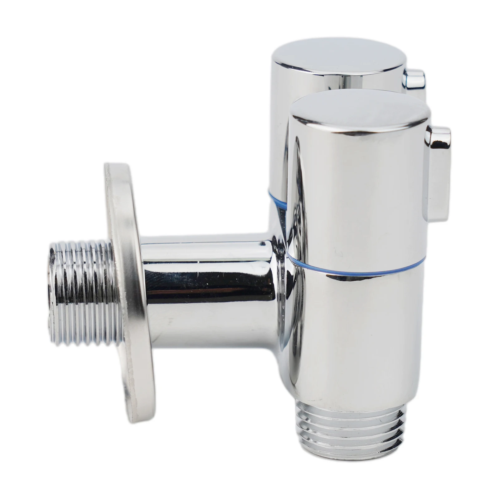 

Bathroom Hardware Valve Angle Valve Bathroom Accessories Bathroom Hardware Copper Double G1/2 Outlet Toilet Sink
