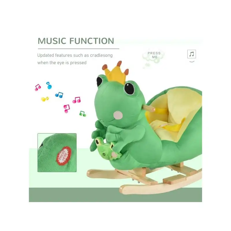 حصان هزاز للأطفال، رائع للرضع، آمن ومتين، لعبة ركوب ممتعة للأطفال، هدية مثالية لأعياد الميلاد أو العطلات، داخلي #3