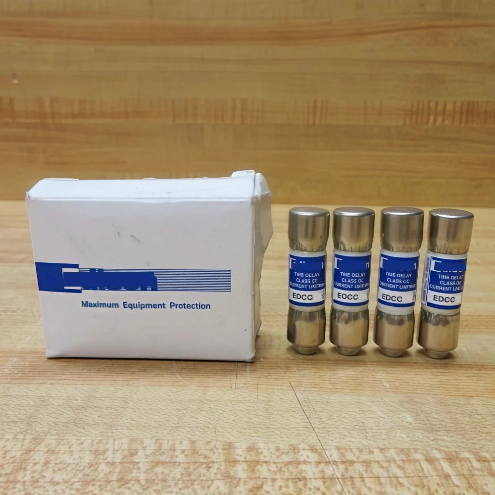5PCS OEM EDCC‑4.5 Time‑Delay Fuse 4.5A 600VAC Class CC Current‑Limiting Fuse