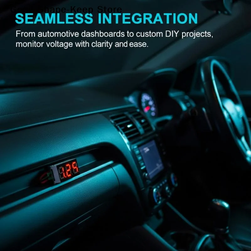 daily1Pcs 0.28 Inch DC LED Digital Voltmeter 5-30V Car Mobile Power Voltage TesterDaily products
