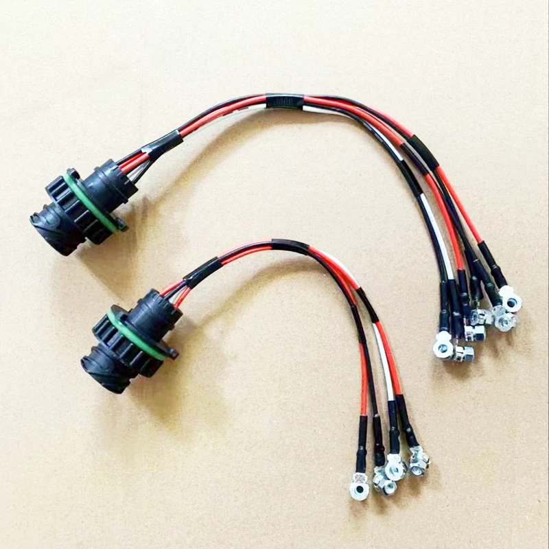 

Free Shipping! for Cummins Daimler Auman Diesel Common Rail Injector Cable 4 Pins 6 Pins GTL Injector Wire Harness