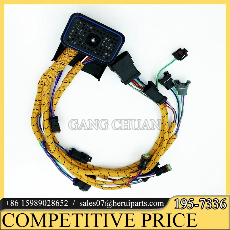 3126 Engine Wiring Harness 195-7336 1957336 Engine Wire Harness For 325C E325C Excavator Spare Parts