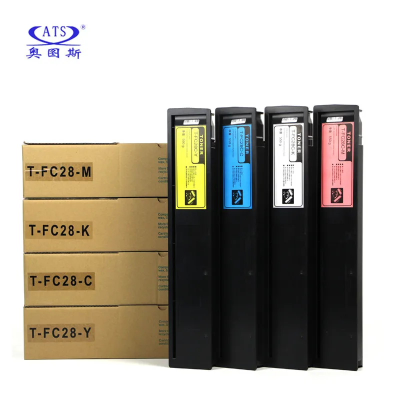 1PC TN Toner Cartridge For TOSHIBA E-STUDIO 2330C 2830C 3530C 4520C T-FC28C T-FC28C-M T-FC28C-Y T-FC28C-C T-FC28C-K Toner Powder