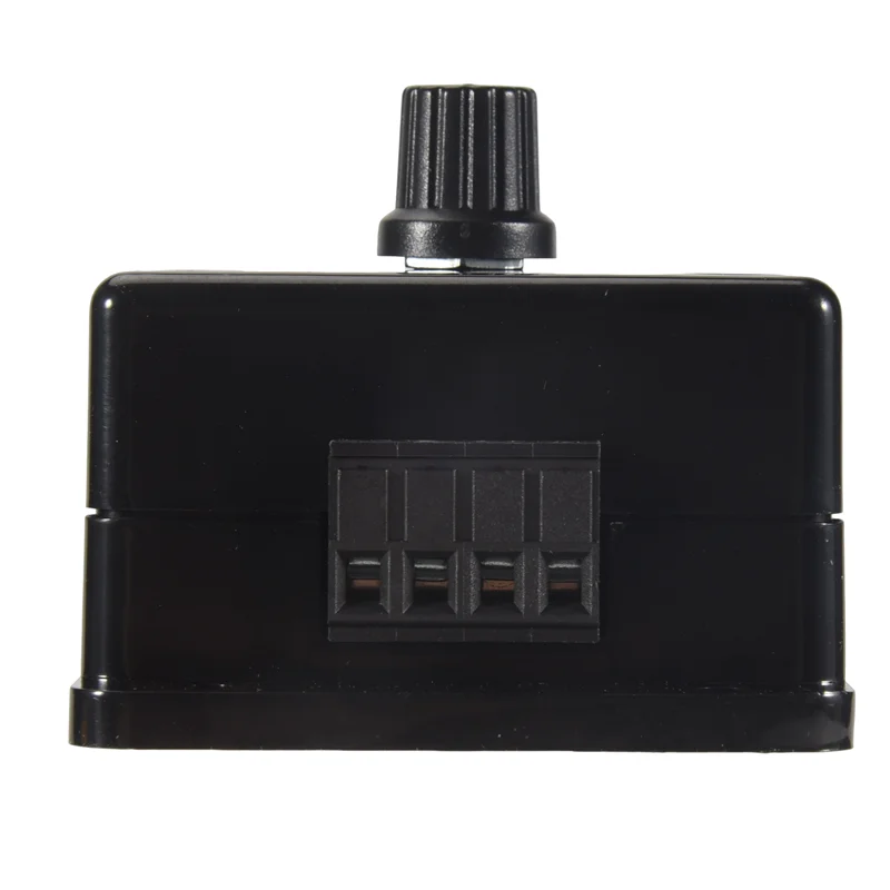 Черный светодиодный диммер, 12 В постоянного тока, 24 В, 8 А, регулируемая яркость, лампа, драйвер полосы, одноцветный светильник, контроллер питания