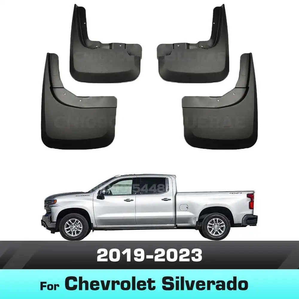 

Крыло для Chevrolet Silverado 2019-2023 2020 2021 2022, брызговики, брызговики, брызговики, автомобильные аксессуары