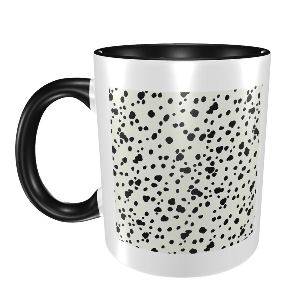 

Dalmatian Dog Texture Mug Funny Ceramic Coffee Cups Tea Mugs Milk Cup Drinkware Gift for Woman Man