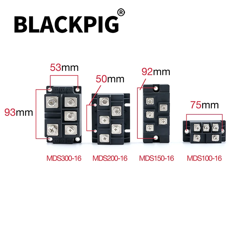 

MDS Silicon Diode Bridge Rectifier Module Diesel Generator Parts 100A 200A 250A 300A