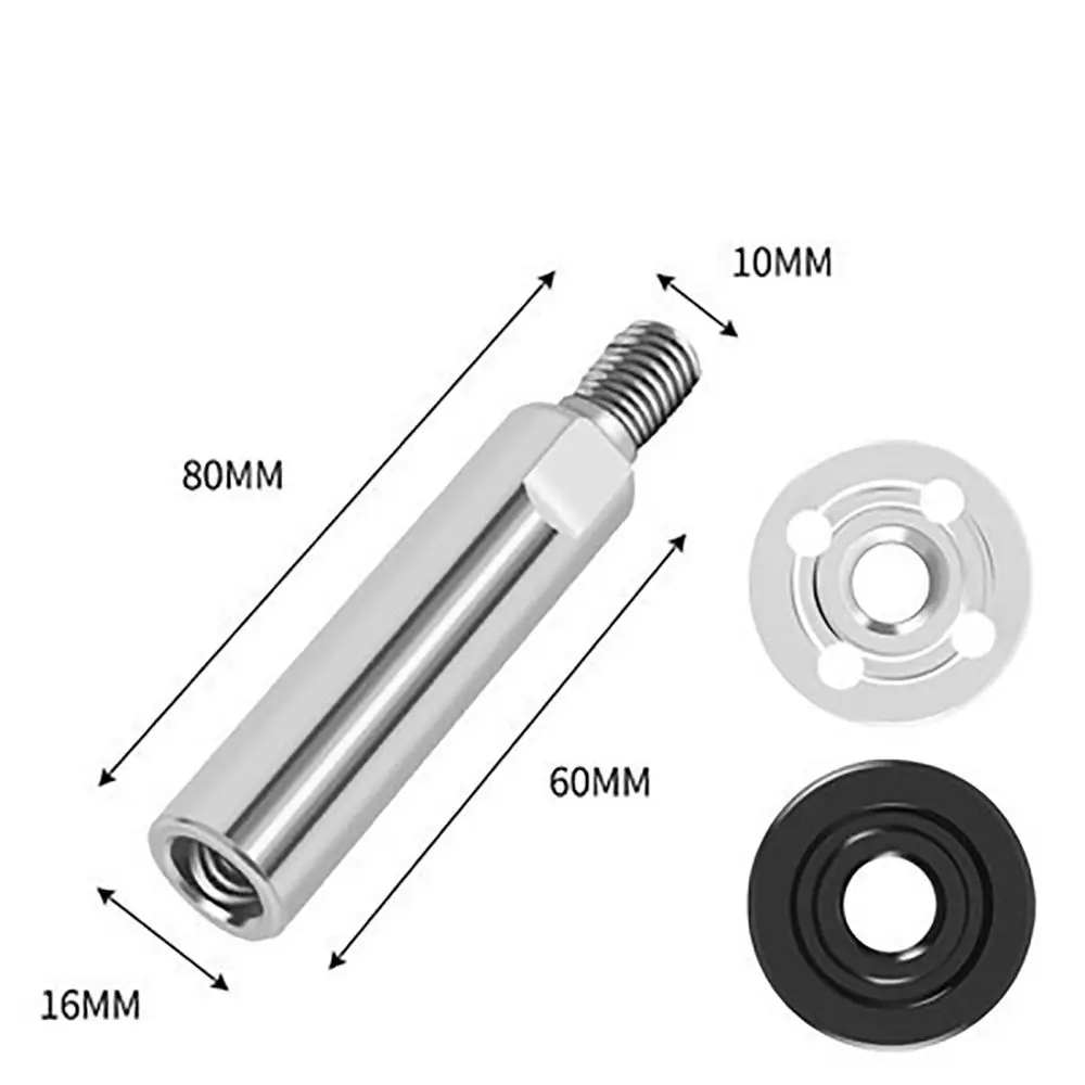 

Replacement Universal Angle Grinder Extension Power Angle Grinders M10 Thread Extension Shaft Durable Connecting Rod