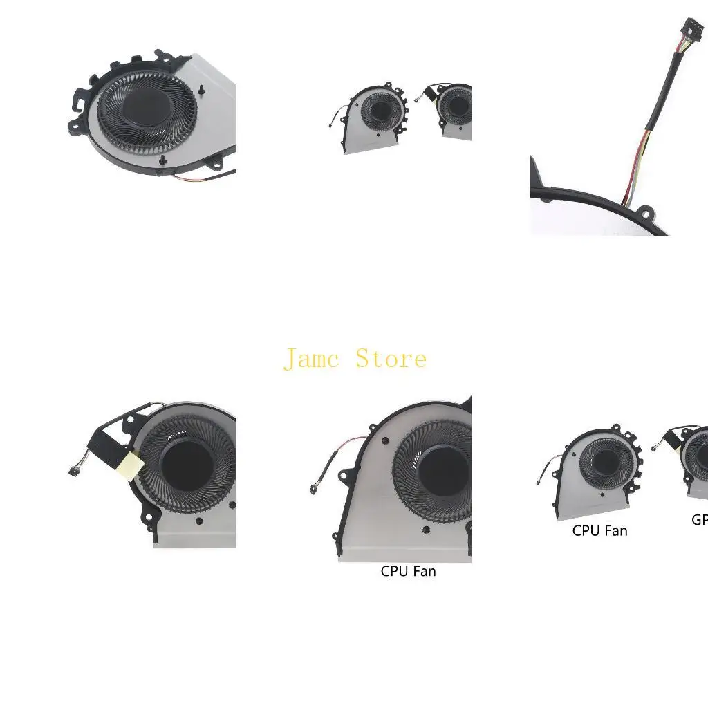 LX0B Yoga 530-14IKB 530-14ARR 6-14IKB Cooler DFS150705AF0T FKGH for DC 5V / 0.5A 4-pin 4-wires CPU Cooling