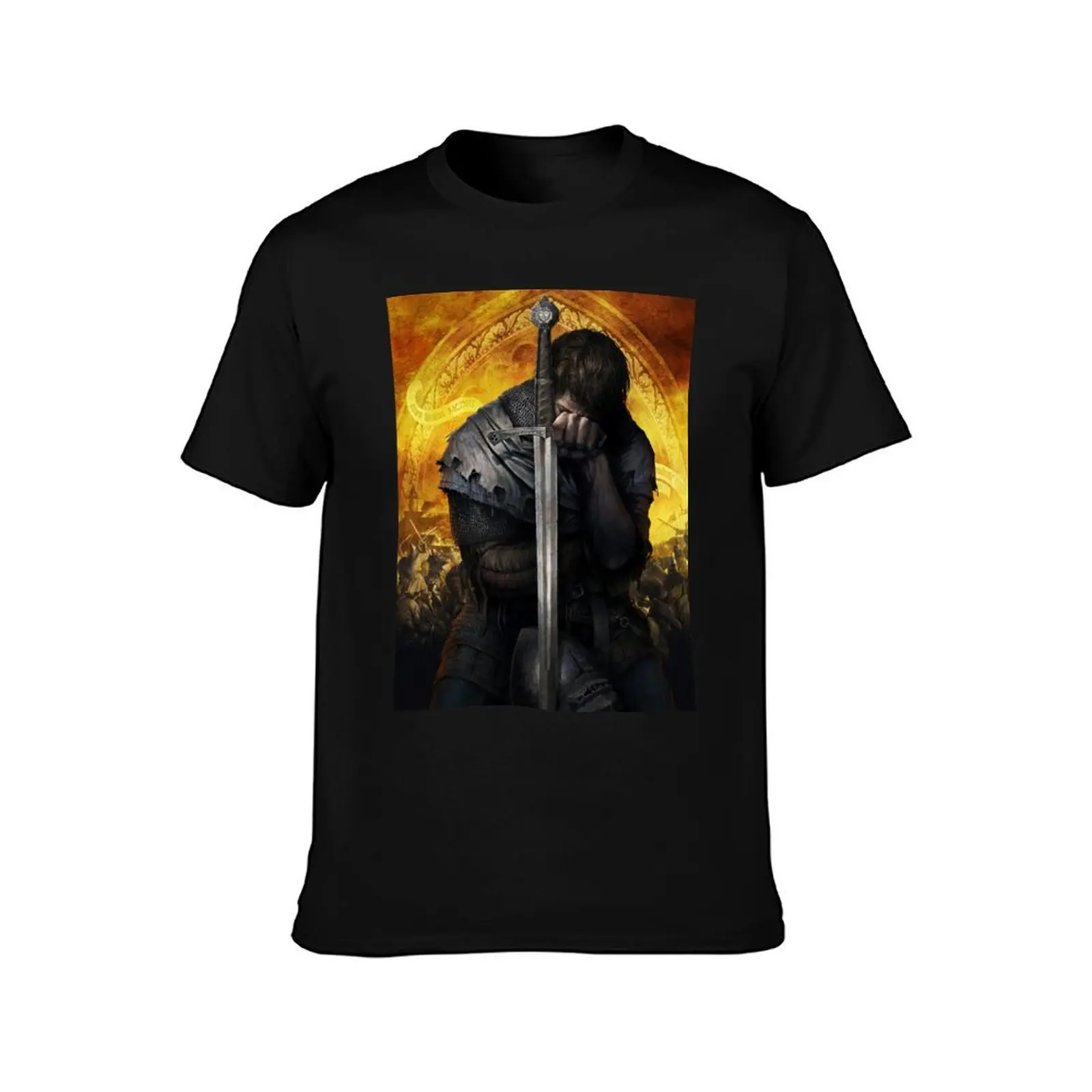 Kingdom Come Deliverance Game T-Shirt plus size tops tops customizeds clothes for men