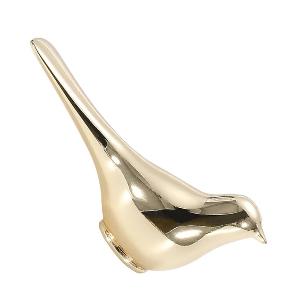 1Pcs Stylish Golden Bird Shape Pull Handle Drawer Knob for Cabinets Wardrobes Bookcases Cupboards and Dresser Doors Decor