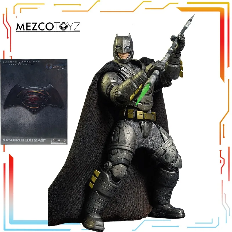 

MEZCO Original 1/12 Finished Product Movable Exquisite Figurine Series Batman Vs Superman Anime Toys Model Festival Gift for Boy
