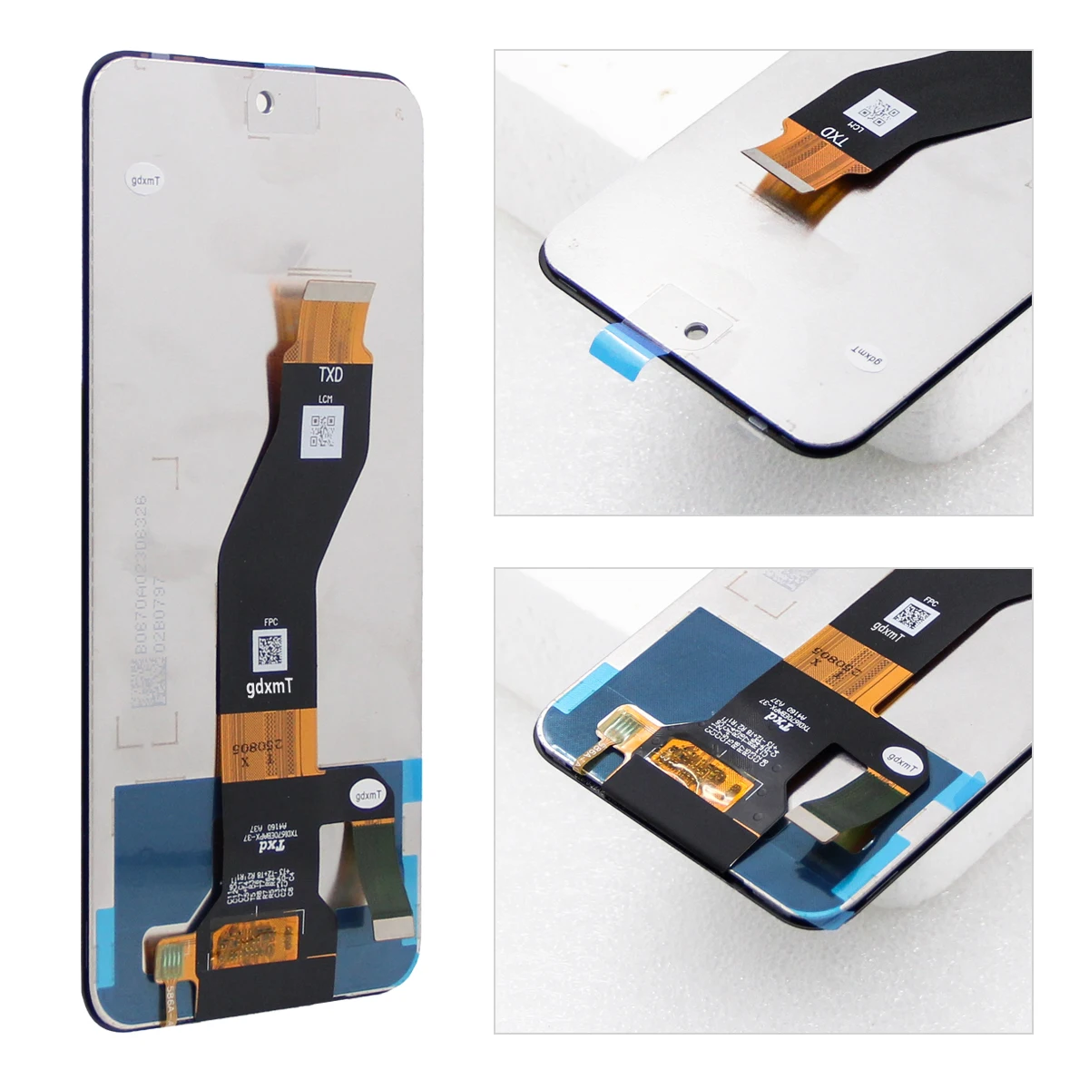 Tela LCD 40C para Tecno Spark 40C KM4k com Touch Screen e