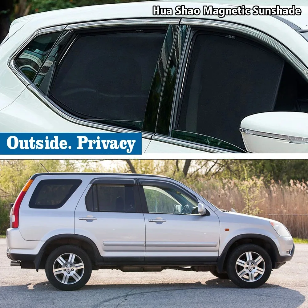 

for Honda CR-V CRV 2th Gen 2002 2003 2004 2005 2006 Magnetic Car Sunshade Shield Windshield Frame Curtain Sun Shades Accessories