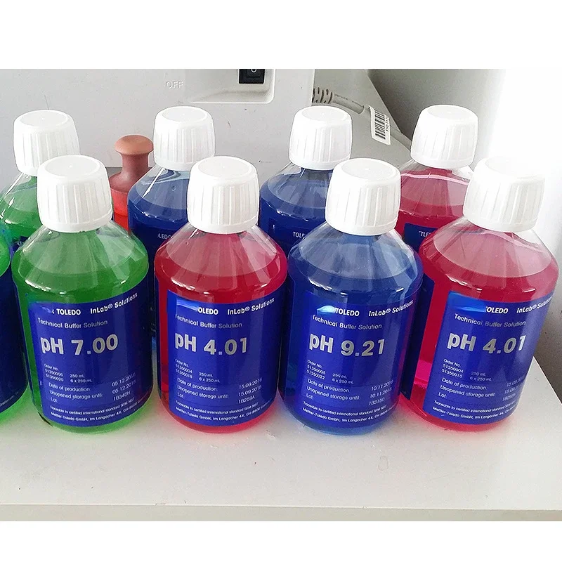 PH Buffer, Three Bottles of Combined PH Standard Solution