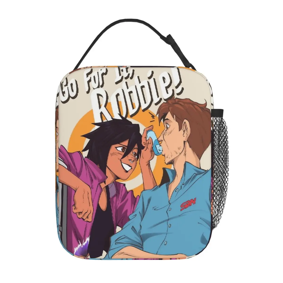 despacho-jogo-personagem-isolado-almoco-sacos-grande-recipiente-de-almoco-saco-refrigerador-tote-lancheira-faculdade-piquenique-alimentos-bolsas