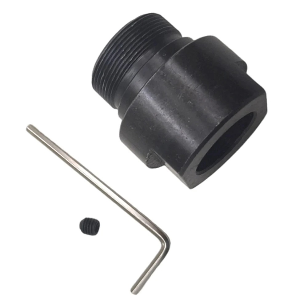 1pc M25-19 Connecting Shaft 80 Chuck Threaded M25x1mm Connecting Hole 19mm Power Tools Parts Accessories