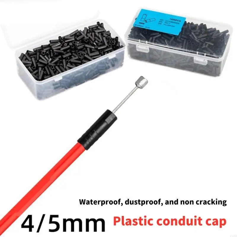 

Bicycles Derailleurs Shiftter Wire Cable End Cap Brake Wire Cable Housing Ferrule End Cap Brake Cable Wire Tip Cap Set 24BD