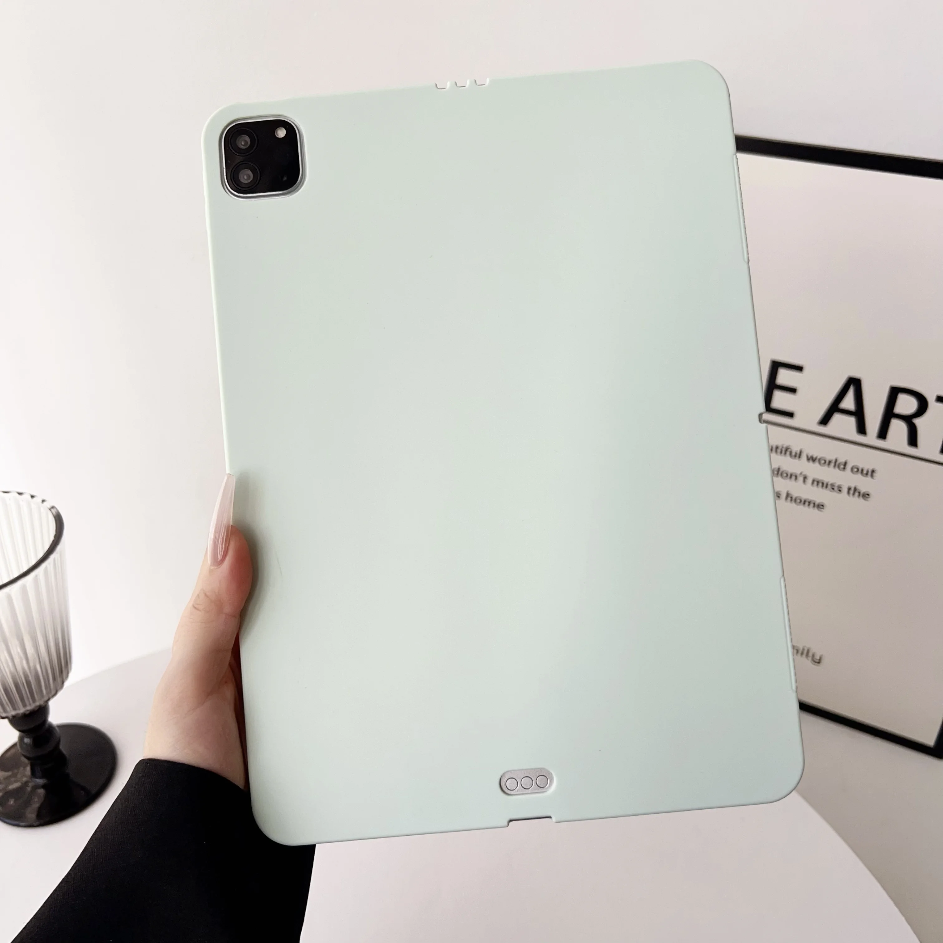 Ultra Thin Soft TPU Case For iPad A19 12th A16 11th10th 9th 8th 7th 10.2 iPad Pro 11 2018 2021 Cover iPad 10.9 Air 6 5 4 3 10.5