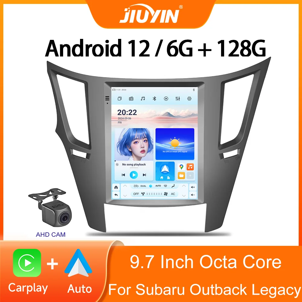 

Android 12 Car Radio For Subaru Outback Legacy 2010-2014 9.7 Inch Multimedia Player GPS Navigation Wireless Carplay Audio Stereo