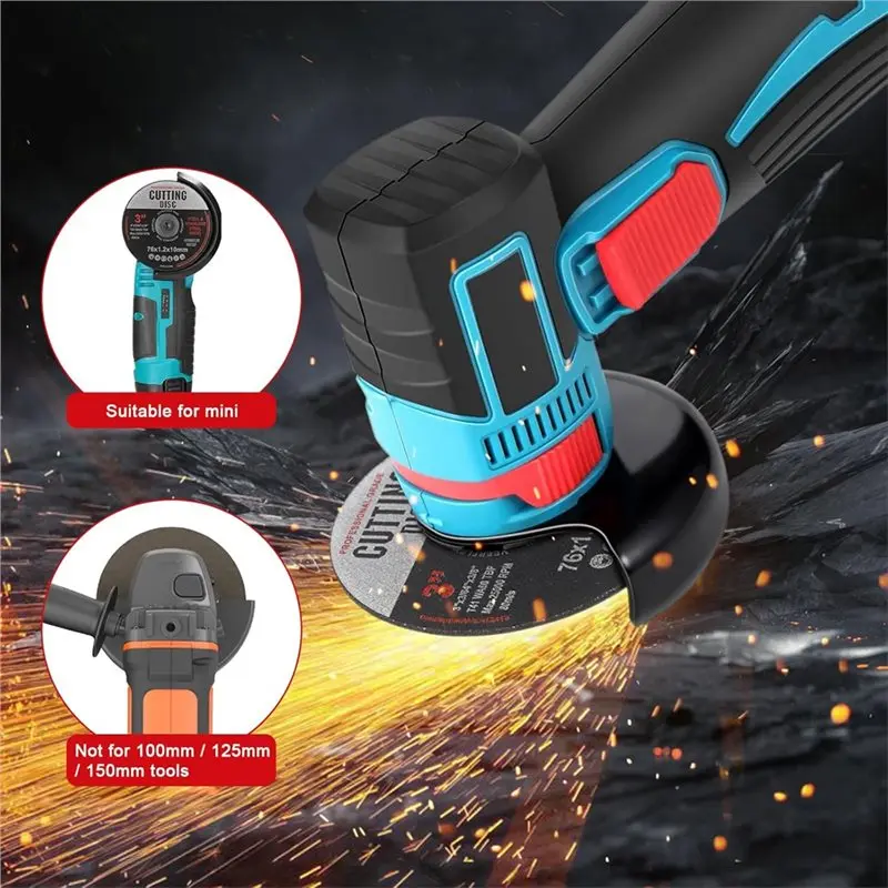 ABLK 16Pcs 커팅 디스크, 76Mm 커팅 디스크, 금속용 앵글 그라인더 디스크, 연삭 디스크, 금속 절단용 커팅 디스크