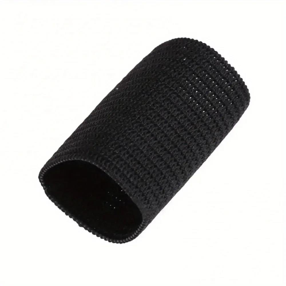 10 Uds. Funda protectora elástica para dedos soporte para artritis baloncesto bandas elásticas protección para los dedos ayuda envoltura recta