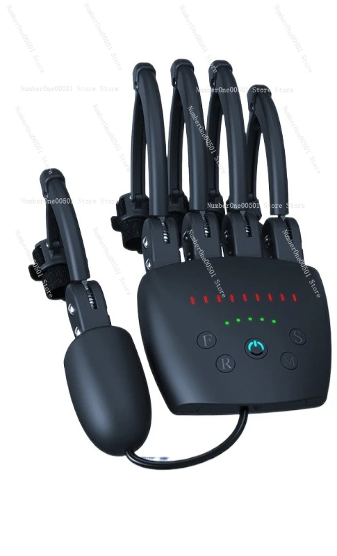 

Bionic exoskeleton electric finger rehabilitation training equipment hand exercise five-finger hand function exercise massage