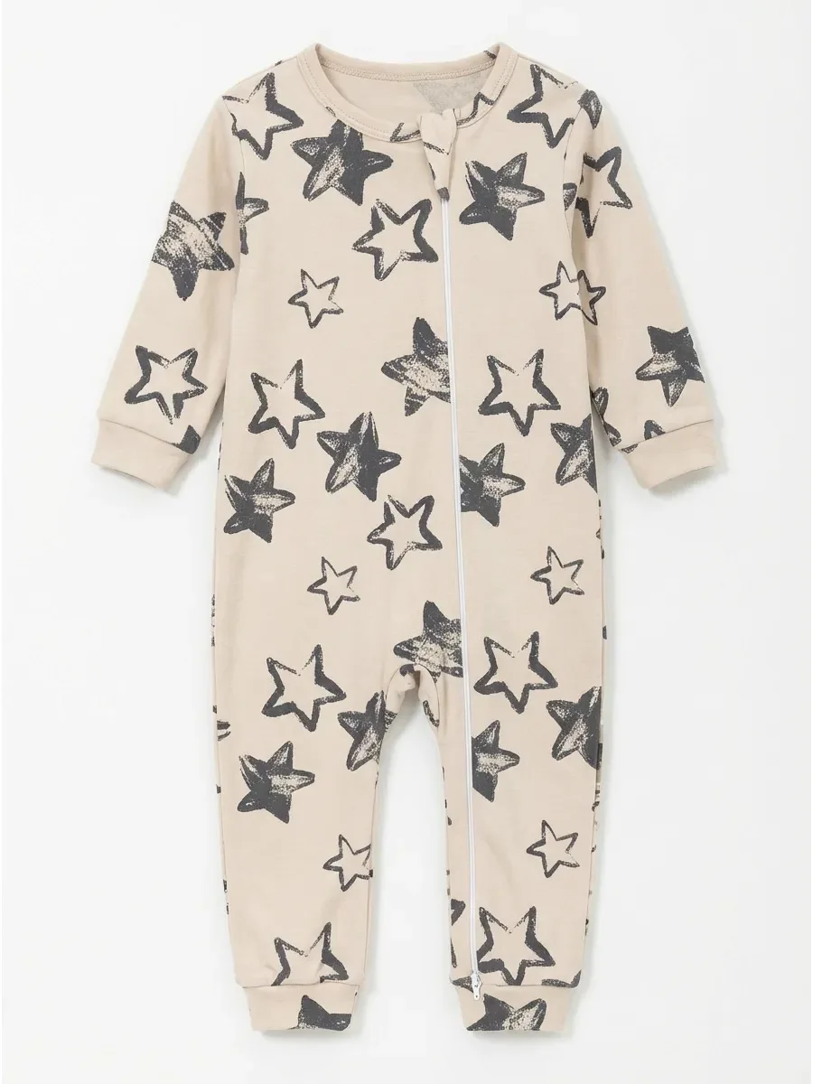 2026 Infant Jumpsuit Cotton A Class Spring Autumn Baby Clothes Seamless Romper Cute Newborn Crawler