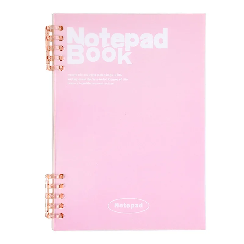 Notebook Spiral longgar, dapat dilepas, Notebook gulungan A5, buku catatan murid sederhana, buku catatan grosir lucu untuk anak perempuan