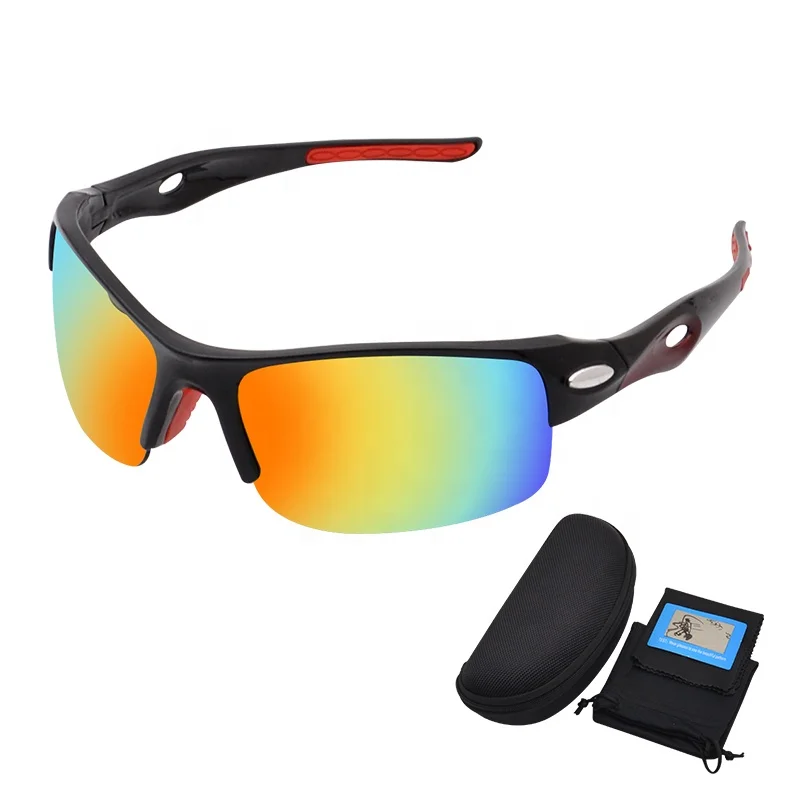 

Colored outdoor windproof lightweight polarized sports glasses Driving sunglasses Riding goggles