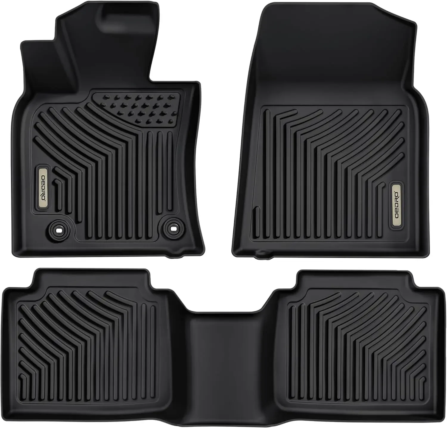 

Floor Mats Fit for Toyota Camry 2024-2018 (FWD ONLY, Not for Hybrid), TPE All Weather Protection Car Mats Accessories Includes