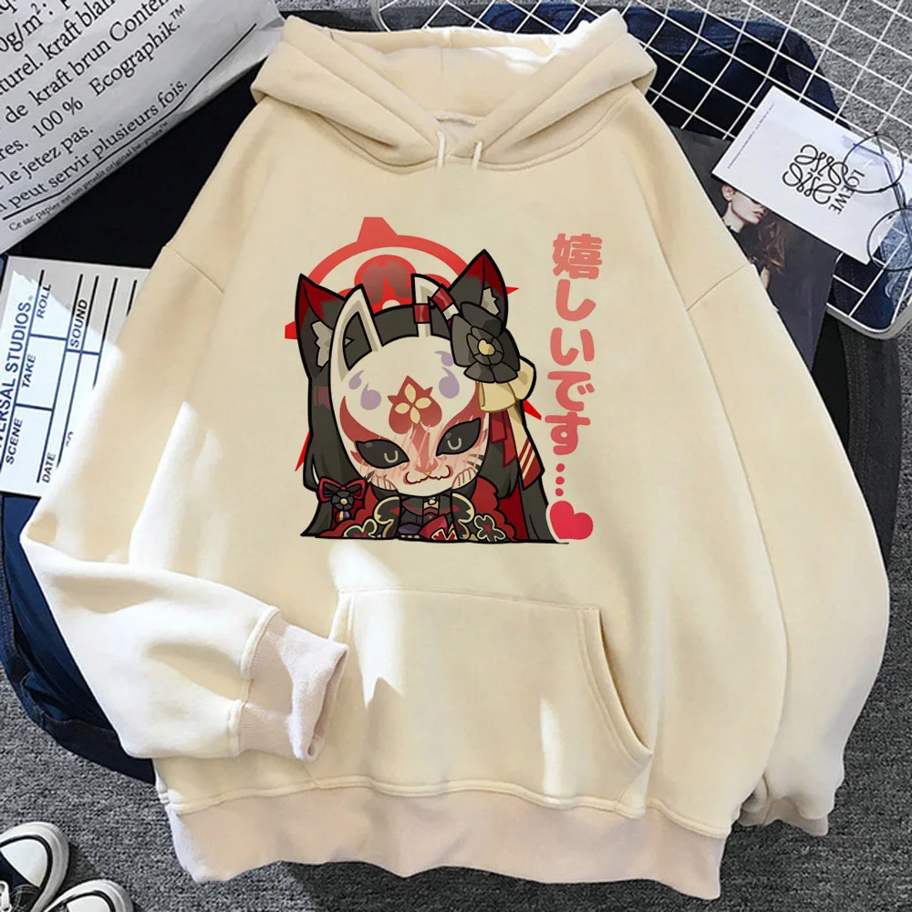 

Blue Archive hoodie patterned printed design Japanese patterned comfortable girl hoddie patterned manga comfortable funny