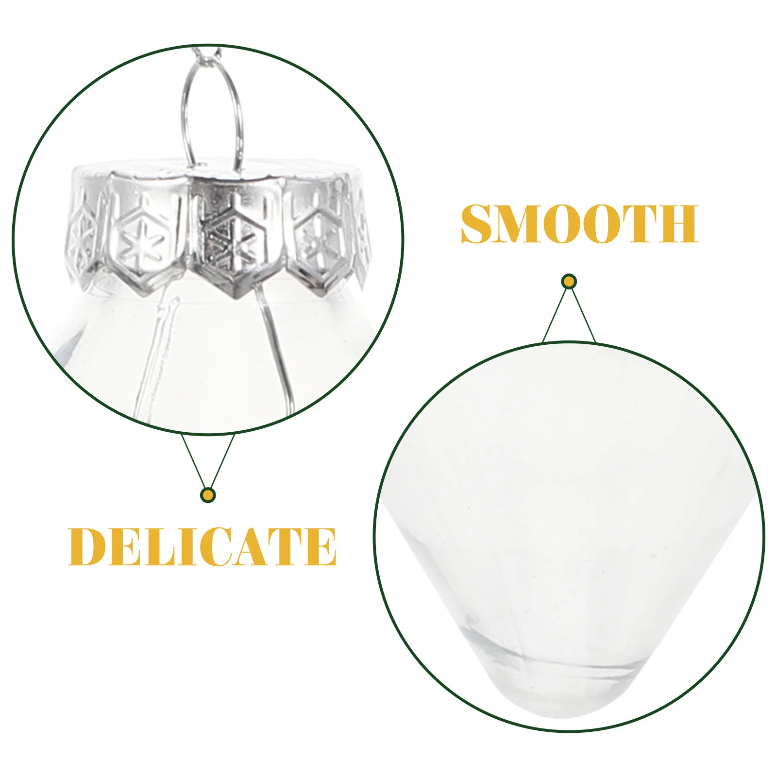 

8Pcs Bulb Shape Candy Bottles Party Favor Candy Storage Containers Wedding Christmas Decoration Bulb Containers