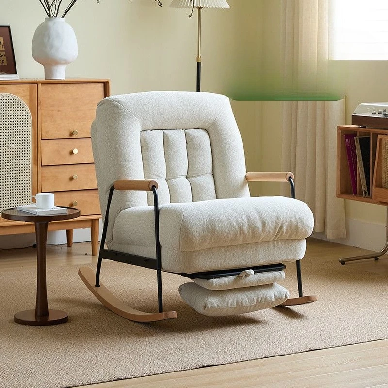 

Rocking Chair Single Sofa Balcony Leisure Adult Rocking Chair