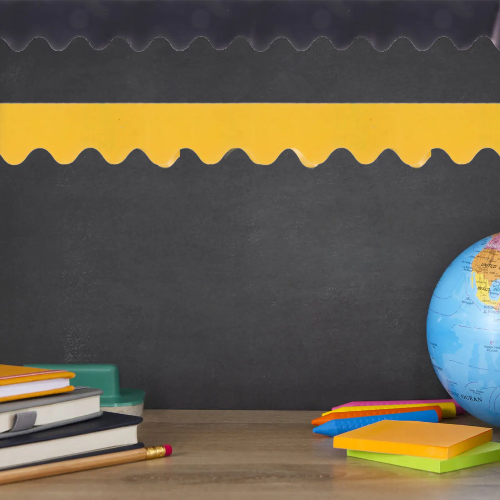 

6 рулонов декоративной бумаги для оформления досок объявлений, украшения классов, для скрапбукинга, декора стен, праздников