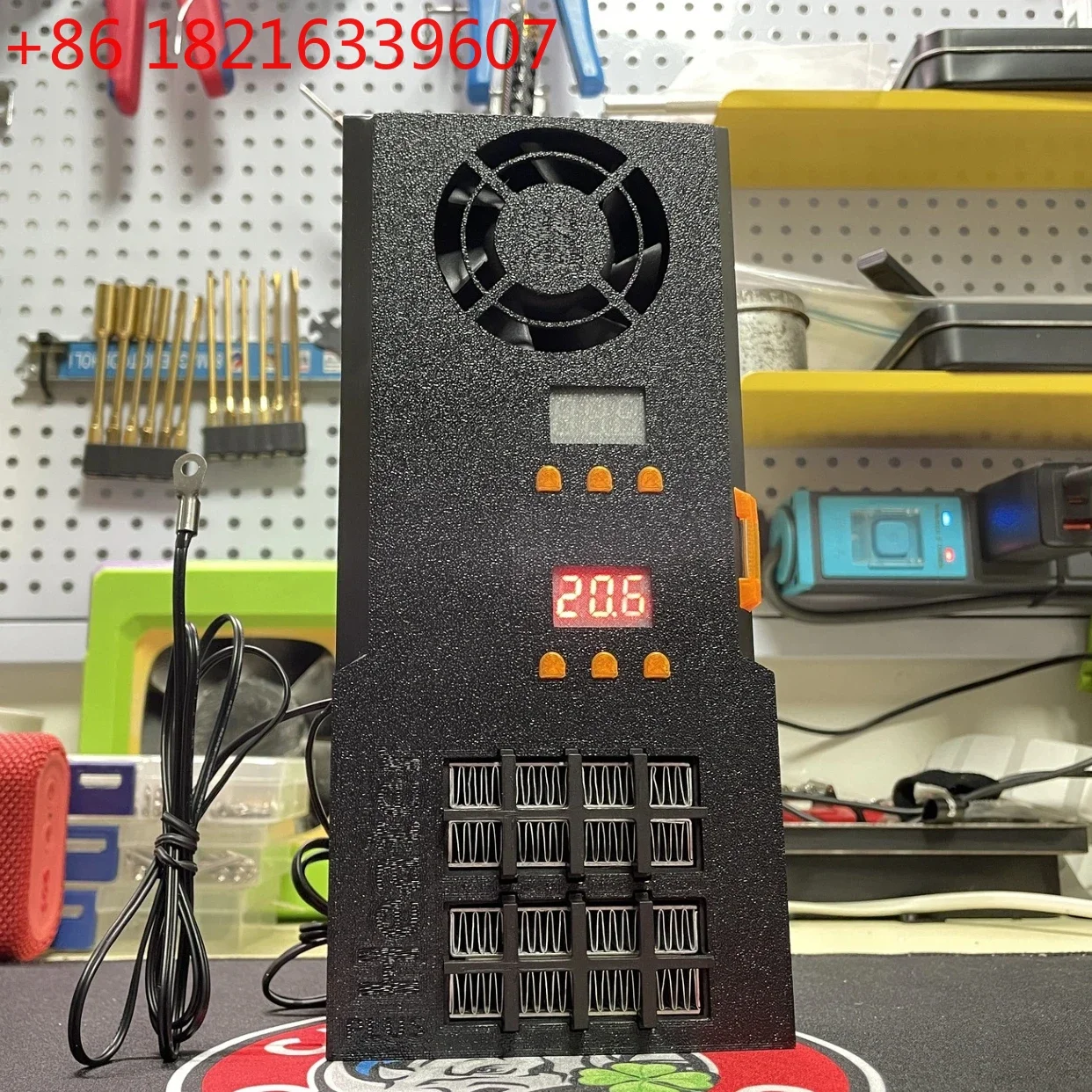 Chamber Temperature Heater for Bambu P1 and X1 Series 3D Printers Smart All-in-One Unattended Heater for BambuLab P1S Upgrades
