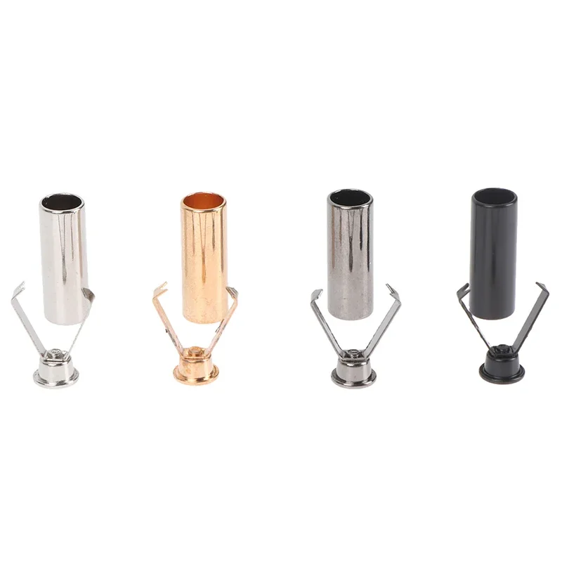 10 pièces bricolage métal Aglets lacet conseils cylindriques tête pointe protecteur carte corde boucle pour vêtements pull chapeau corde tête boucle