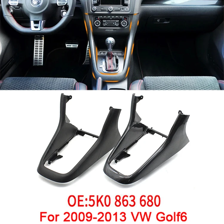 pour-2009-2013-volkswagen-vw-golf6-mk6-5k0863680-noir-en-fiber-de-carbone-abs-voiture-console-centrale-pommeau-de-levier-de-vitesse-cadre-couverture