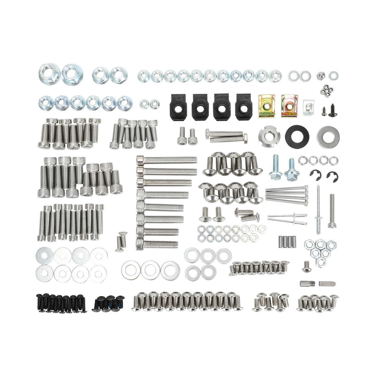 AliExpress JFGRACING Motorcycles Screws Bolt Bolts Kit Set Whole Body Parts Stainless steel Accessories For Surron Light bee S X Electric Dirt Bike