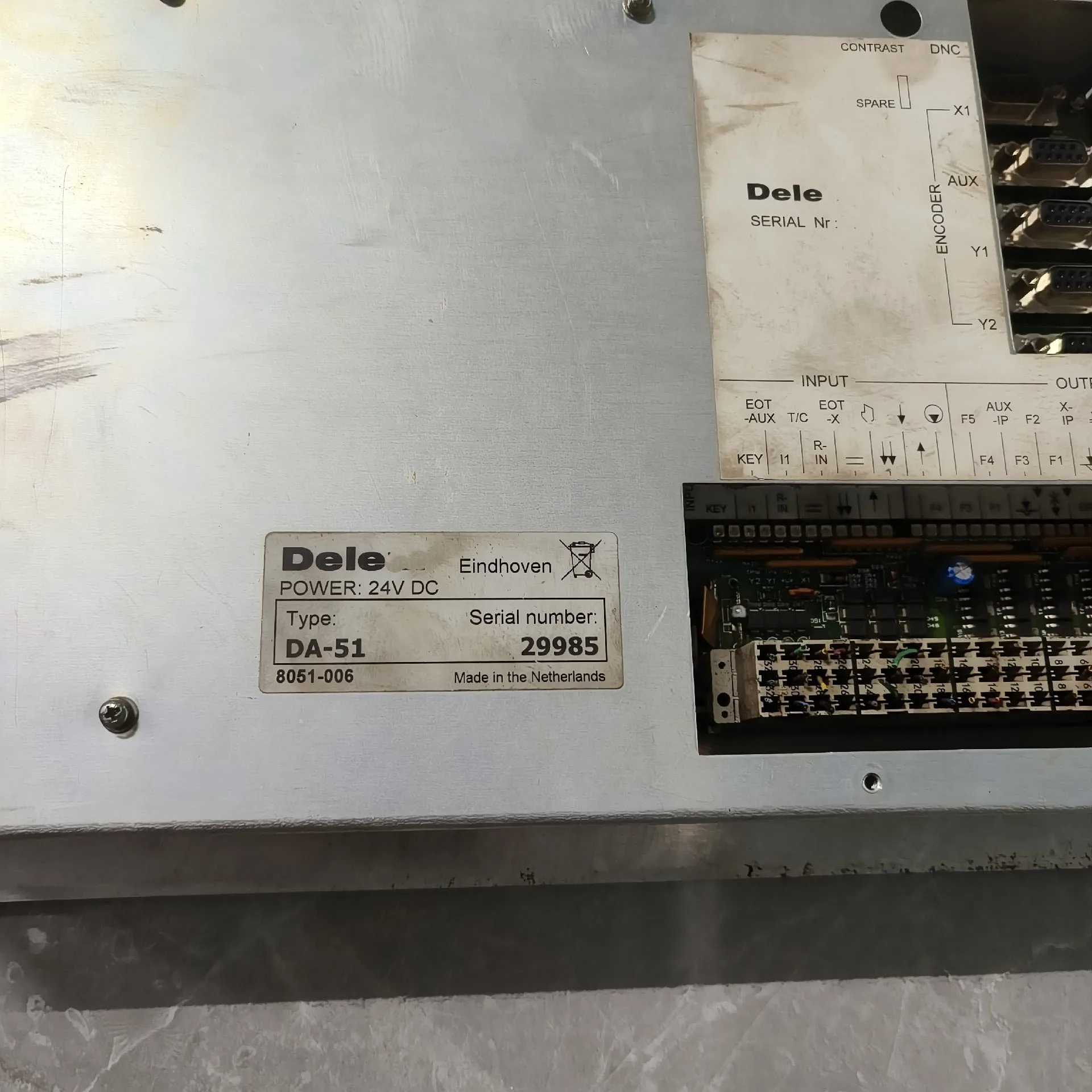 Schermo HMI DA-15 per Delem DA15