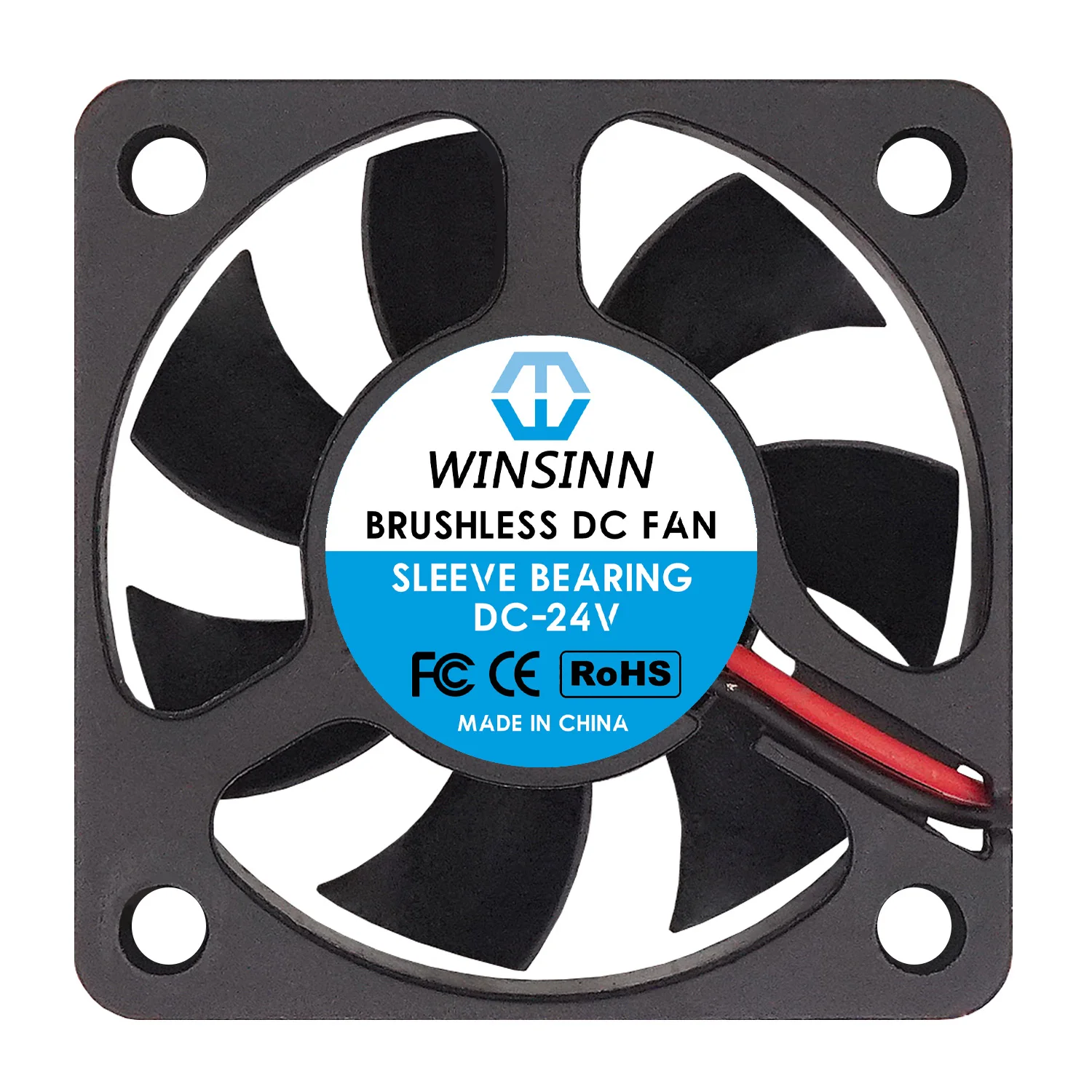 WINSINN 5015 50mm Fan DC 5V 12V 24V Sleeve / Dual Ball Bearing Brushless Cooling 50x15mm 2PIN