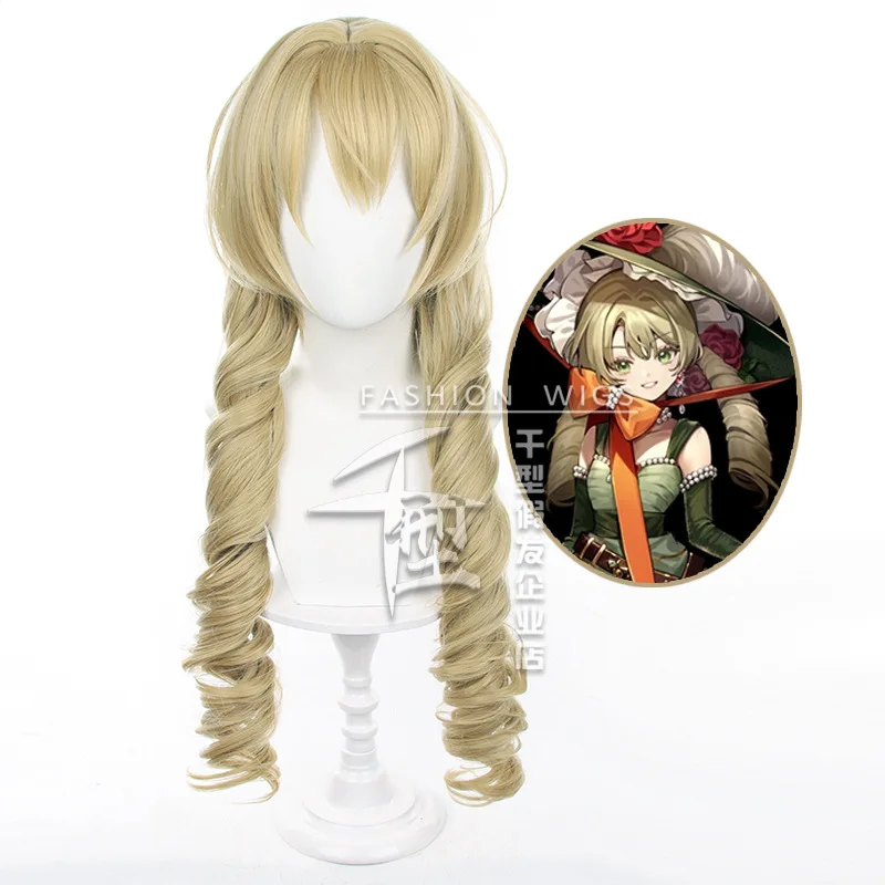 

Game Reverse:1999 Sotheby Cosplay Wig Long Curly Hai Heat Resistant Synthetic Halloween Party Accessories Props