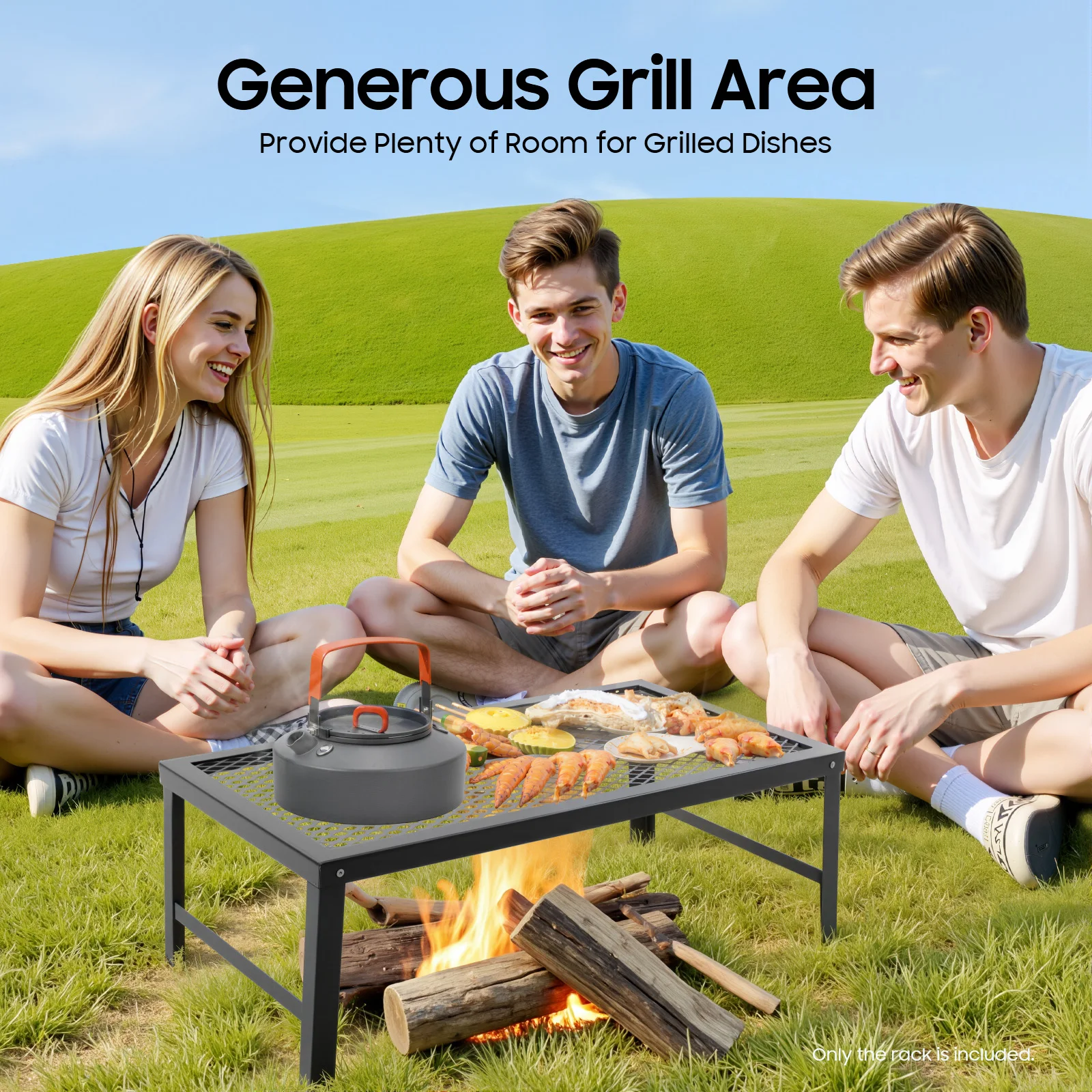 Panggangan Api Unggun, Set BBQ - Camping Cooking Set Compact ulasan dan harga