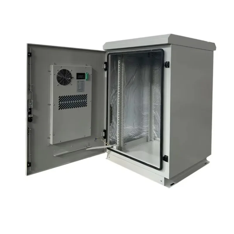 19 Inch Rack 5g Telecom Outdoor Equipment  Power Cabinet with air Conditioner