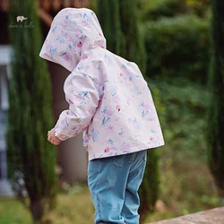 Dave Bella Children's Jeans 2024 New Spring Girls Cowboy Pants Casual Fashion Sweet Cute Straight Pants Party Outdoor DB1248316