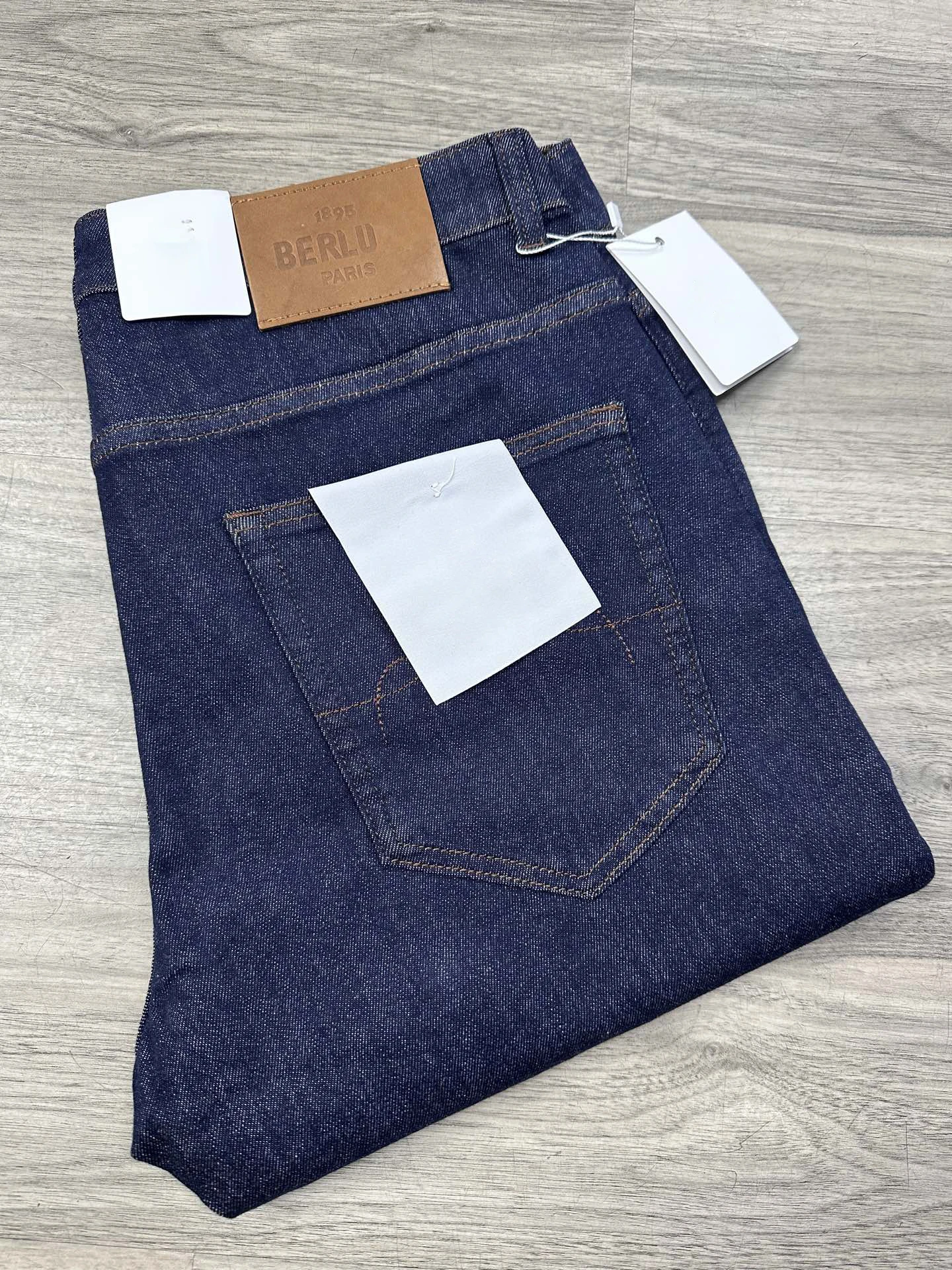 BLLIYOSS Jeans Thin Cotton Men 2026 SS New Business Embroidery straight-leg Outdoors Pants Old Money High Quality SIZE: 29-42