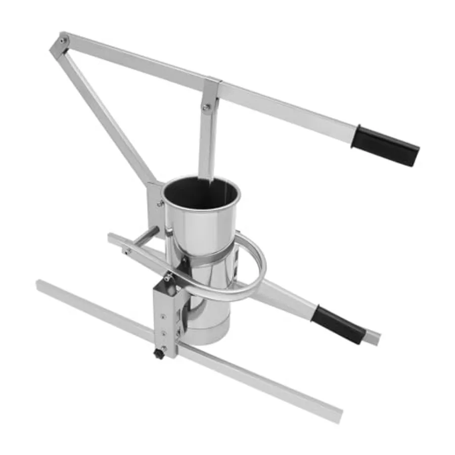 

Машина для изготовления фрикаделек из нержавеющей стали 201, ручная машина для изготовления фрикаделек с регулируемой высотой, кронштейн H-типа, коммерческая свинина из говядины и рыбы