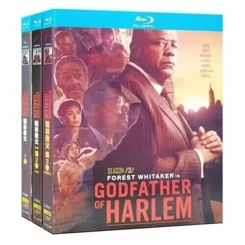 Godfather of Harlem Season 1-3 TV Film Complete Series 6-Disc All Region New Box Set